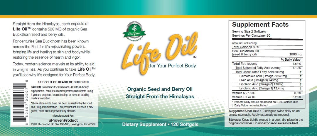 Life Oil™ Sea Buckthorn